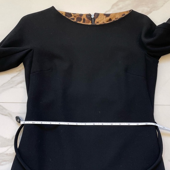 Dolce & Gabbana Wool Ruffle Hem Dress - Picture 6 of 10